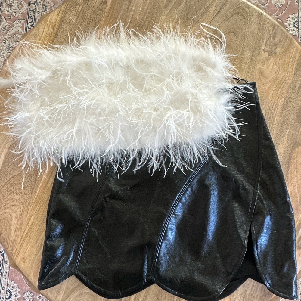 White Feather Top